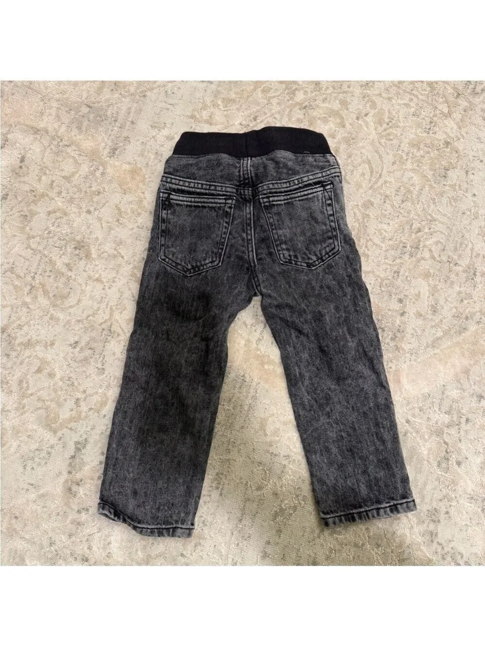 GAP Kids Black Washed Jeans - 3 Slim